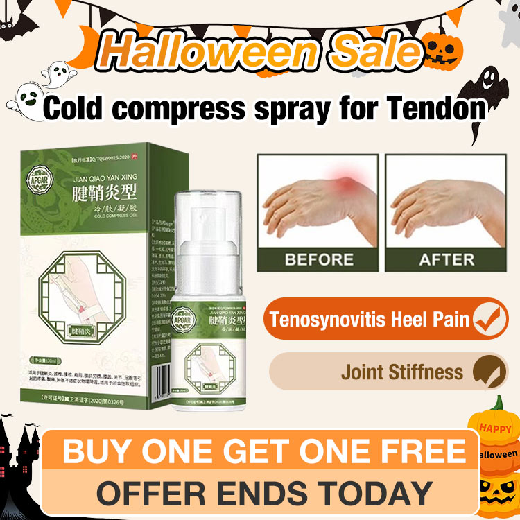 Halloween Sale- Buy 1 Take 1 to Save 200 pesos - Tenosynovitis Heel Pain Spray - Perfect for Tenosynovitis/Finger tingling/Joint pain/Muscle ache
